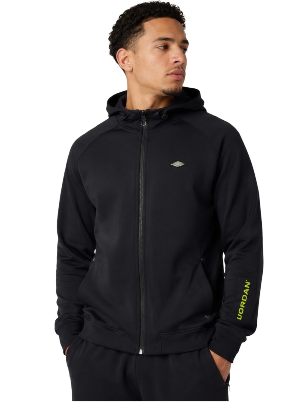 Nike Air Jordan Full Zip Fleece Lined Hoodie Men’s Medium